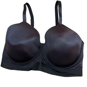 Bali Bra Underwire Wide Support Band Smoothing Cool Comfort Black 3456 40DDD